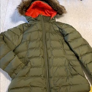 North face winter coat
